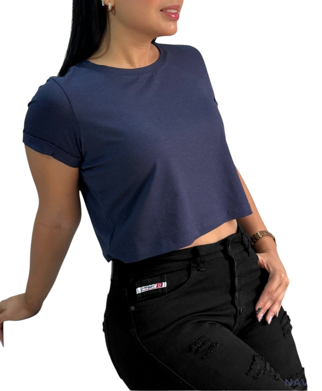 Camiseta corta para dama