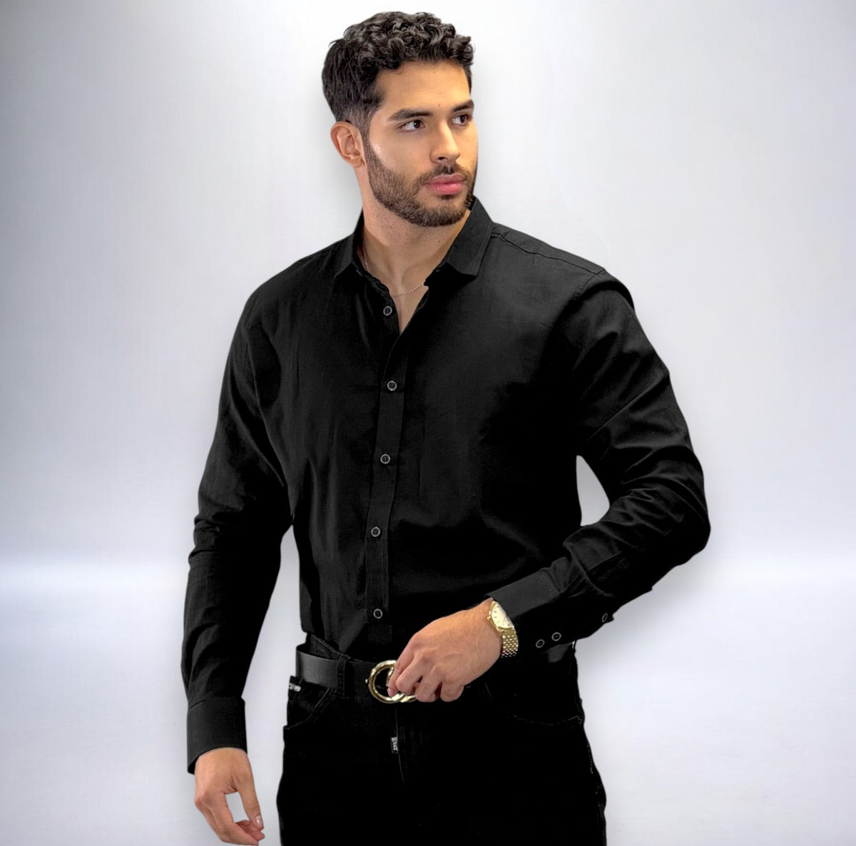 Camisa manga larga TOPAL hombre