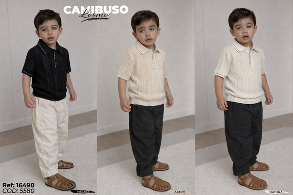 camibuso losmo collage niño