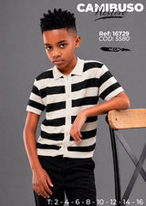 camibuso nestore negro niño