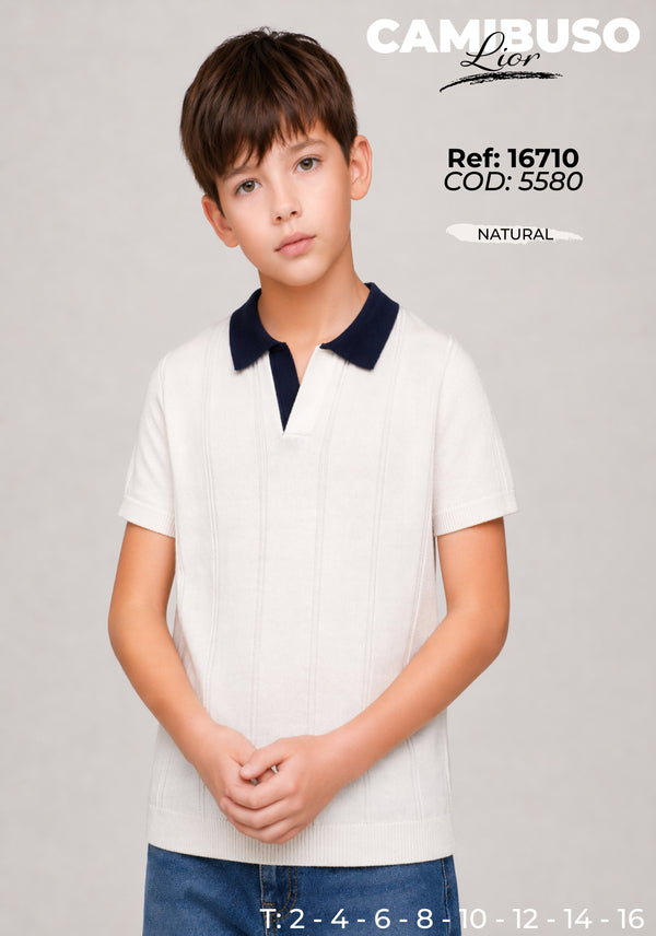 camibuso lior natural niño