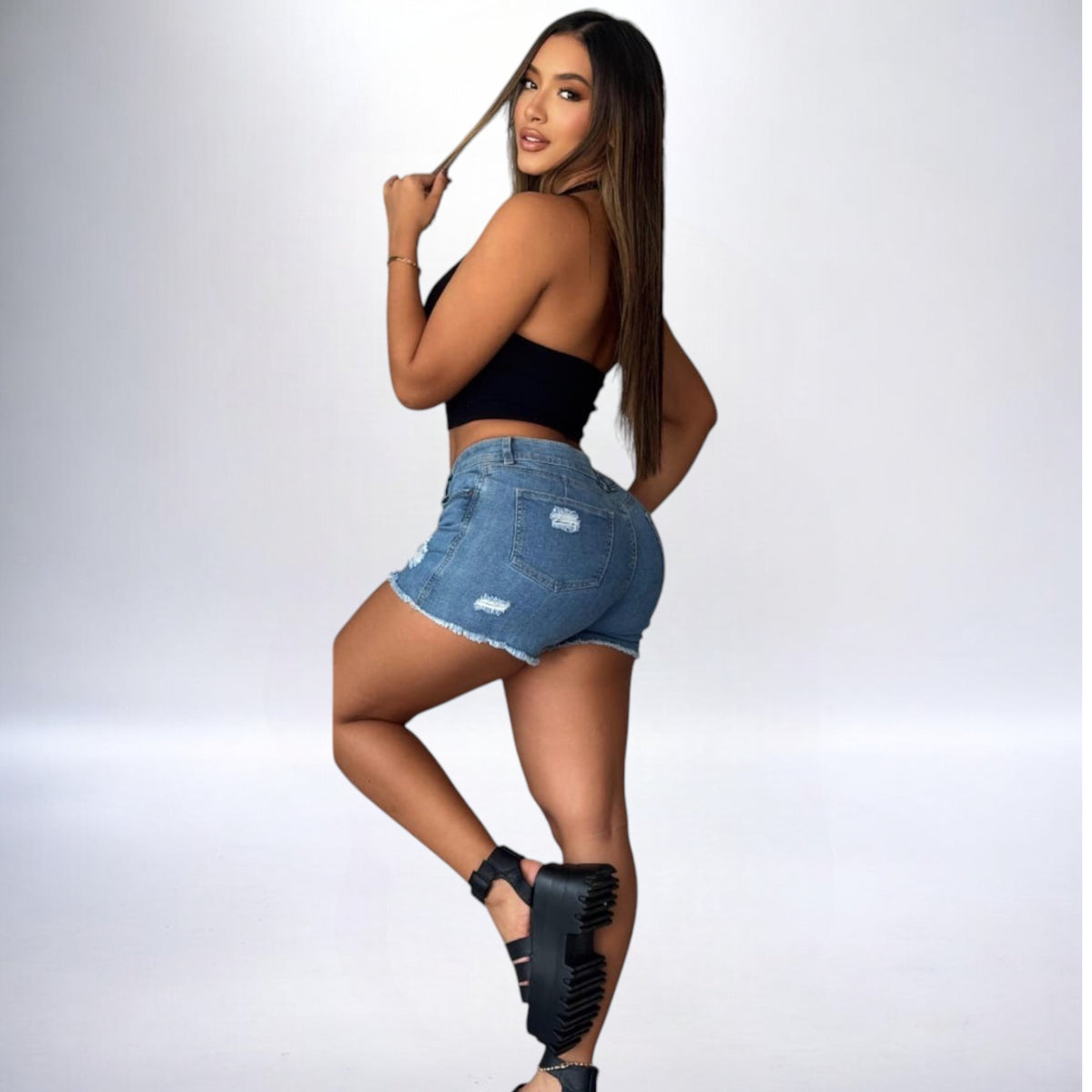 Short confort dama