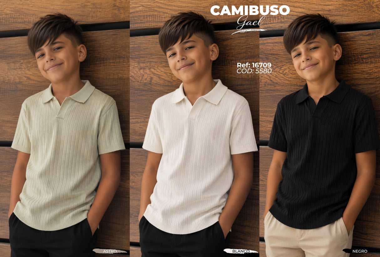 camibuso gael collage niño