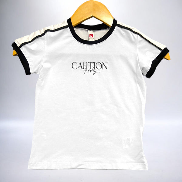 Camiseta CAUTION niño