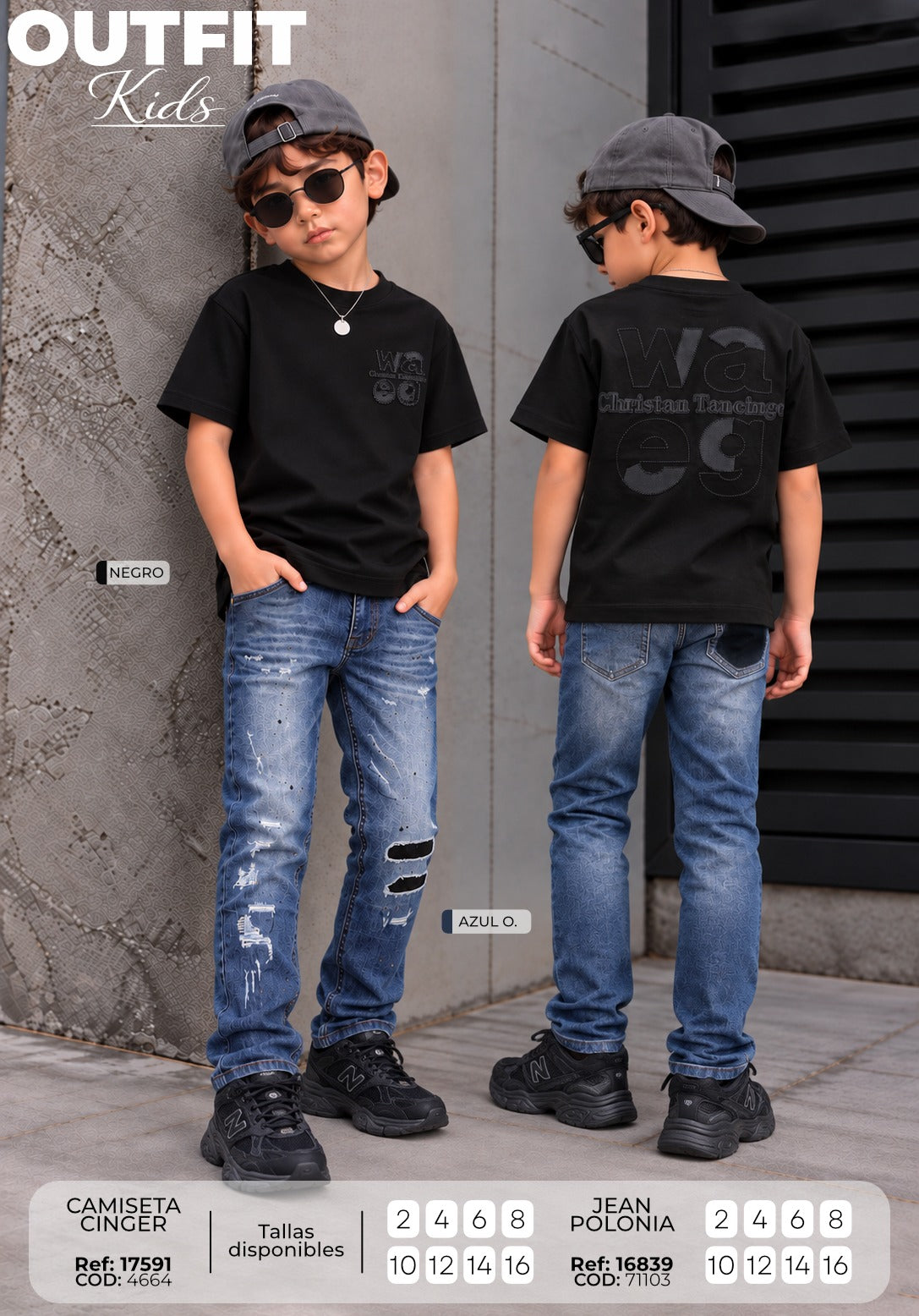 outfits niño cinger