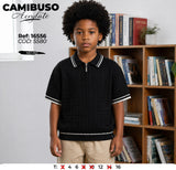 camibuso acrylate negro niño