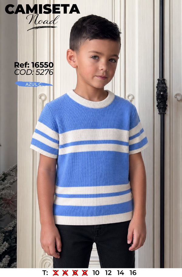 camibuso noad azul c niño