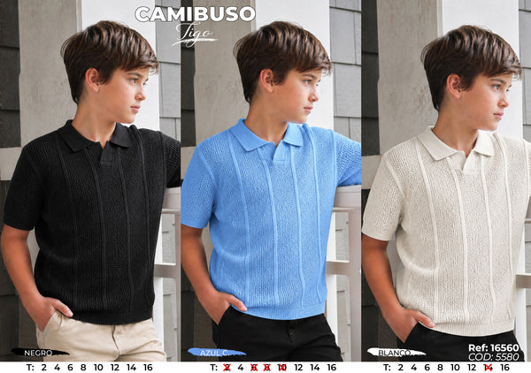 camibuso tigo collage niño