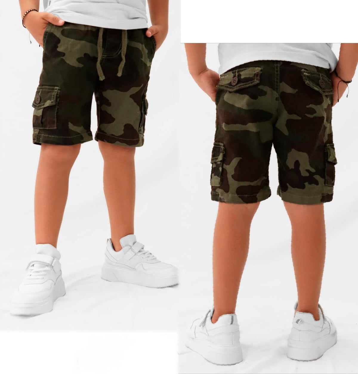 Bermuda cargo militar niño