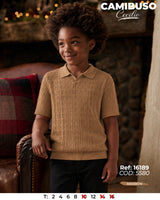 camibuso cecilio marron niño