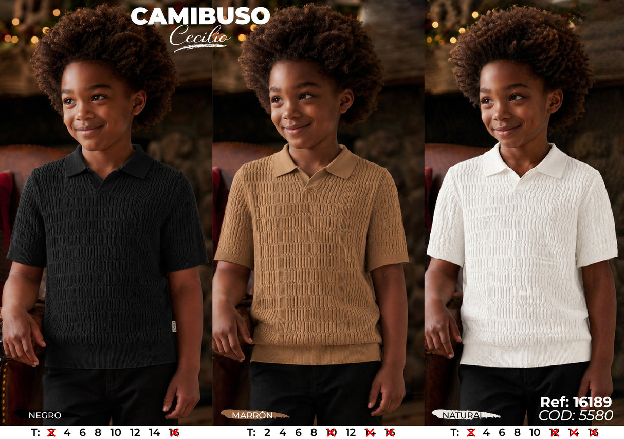 camibuso cecilio collage niño