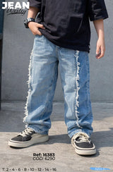 jean wesley azul c niño