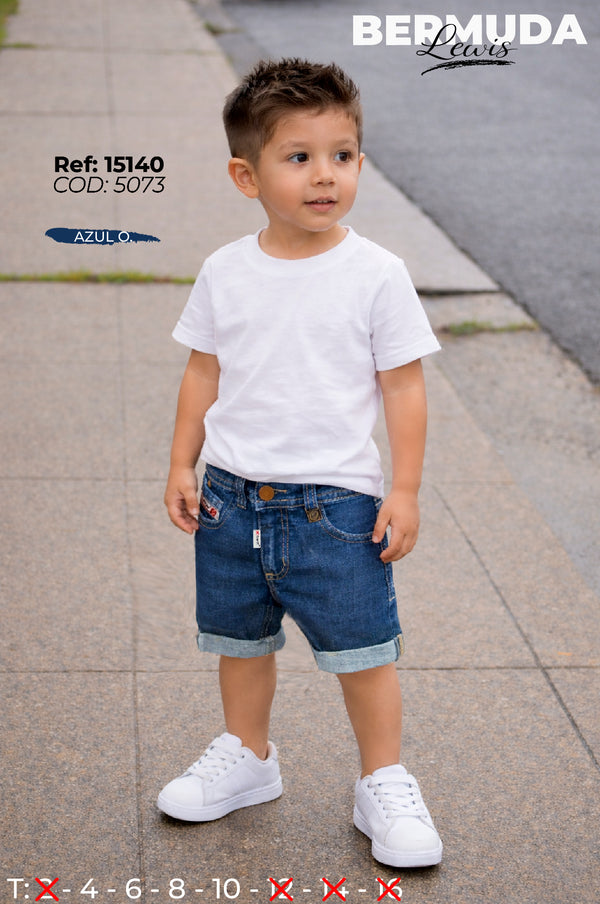 bermuda lewis azul o niño