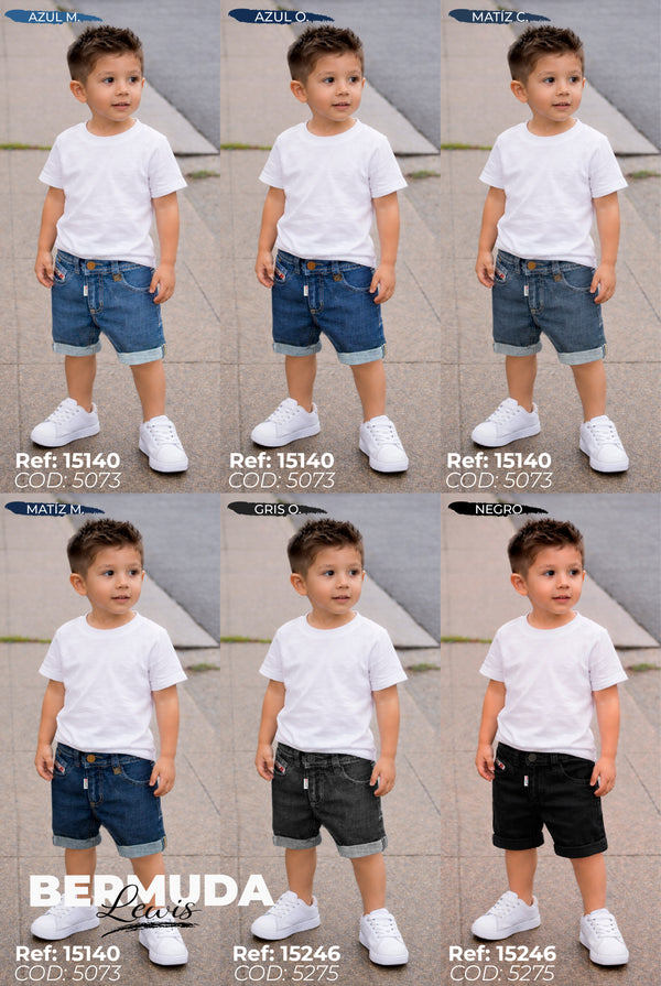 bermuda lewis collage niño