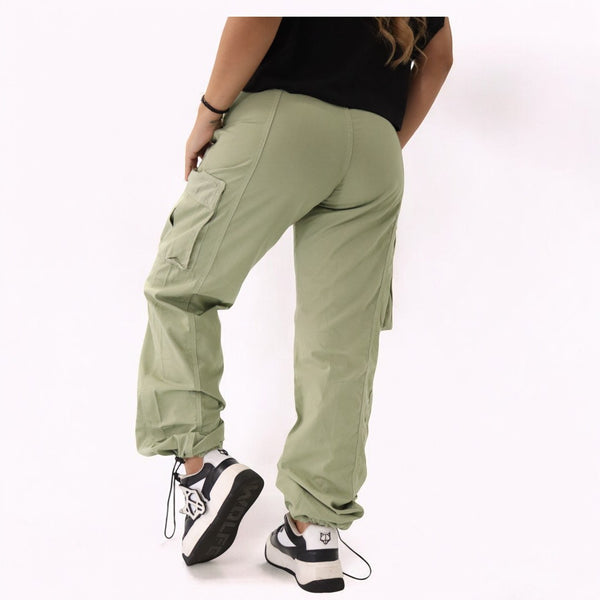 Pantalon cargo litchi