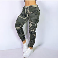 Jogger cargo militar mujer