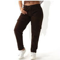 Pantalon cargo cereza mujer