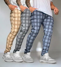 Pantalon a cuadros para hombre