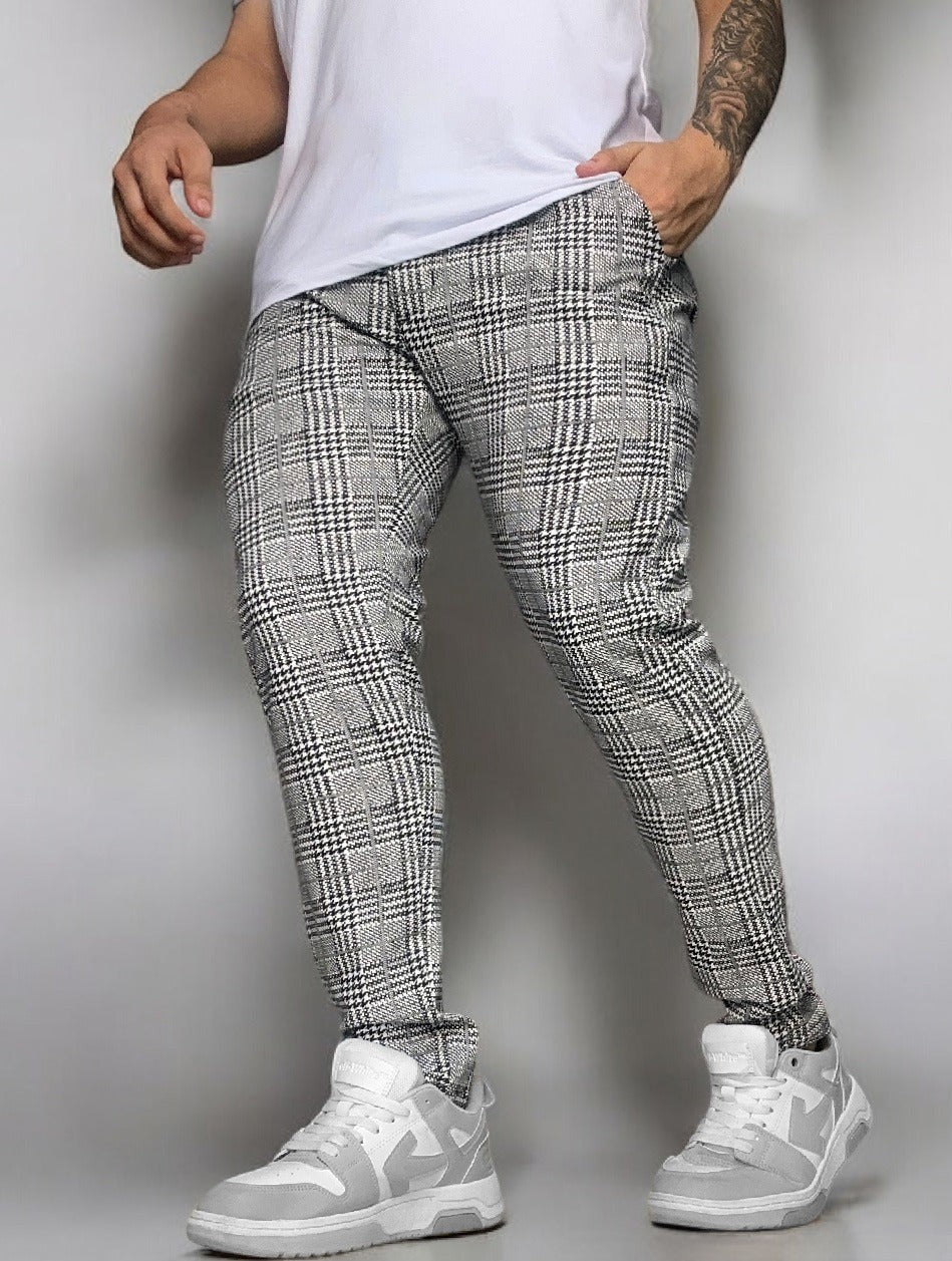 Pantalon a cuadros para hombre