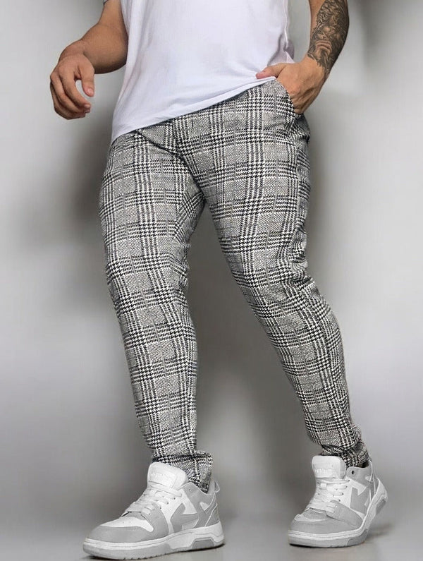 Pantalon a cuadros para hombre