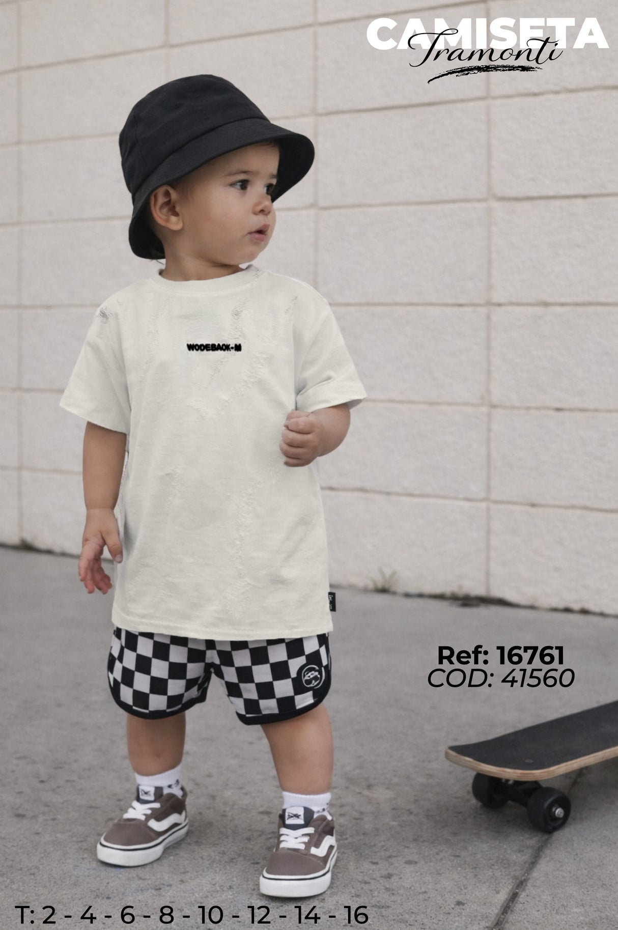camiseta tramonti niño