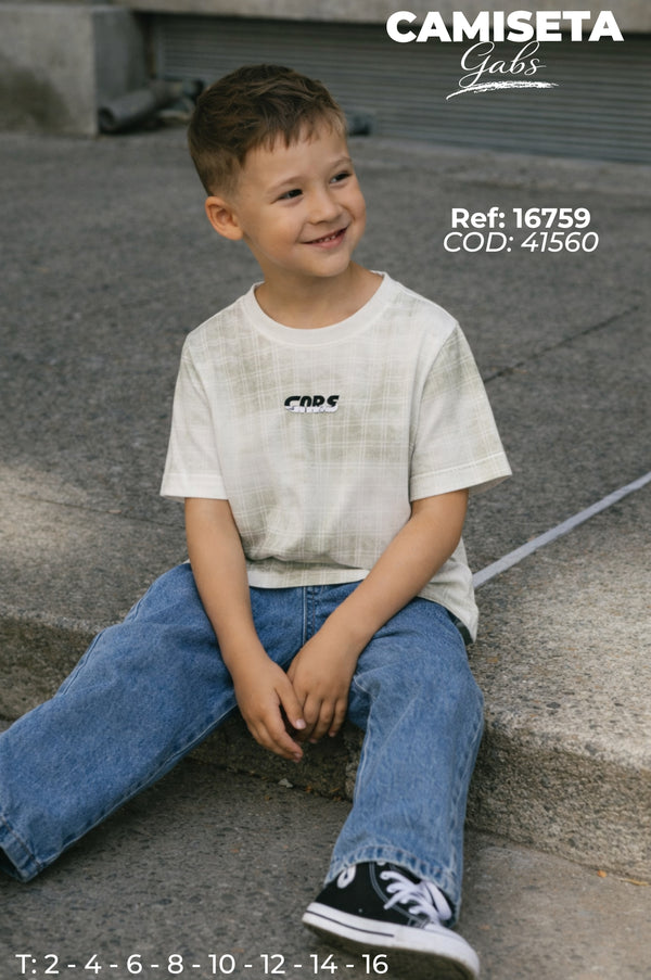camiseta gabs niño