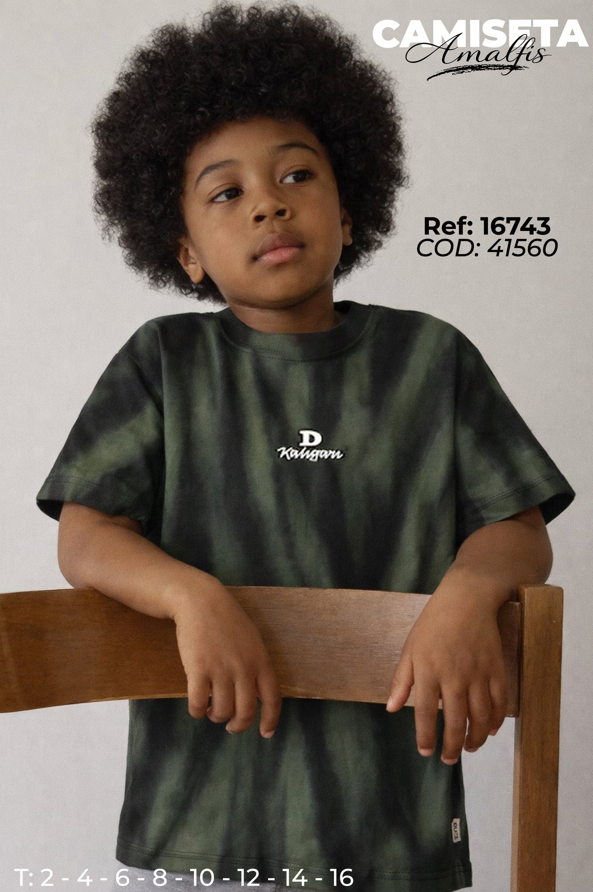 camiseta amalfis niño
