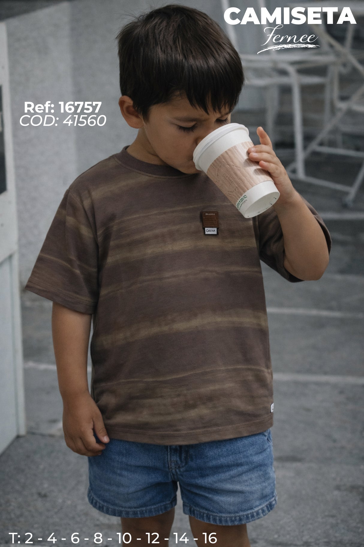 camiseta fernee niño