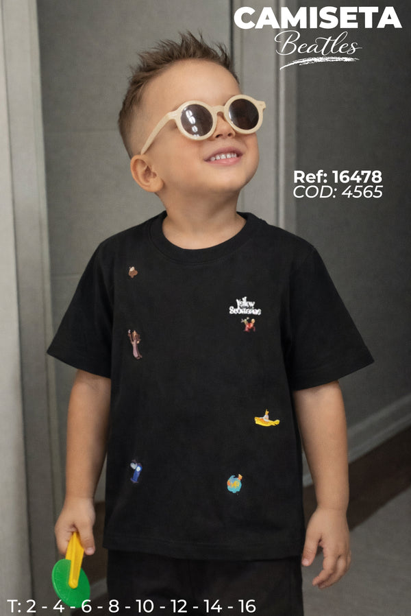 camiseta beathles niño
