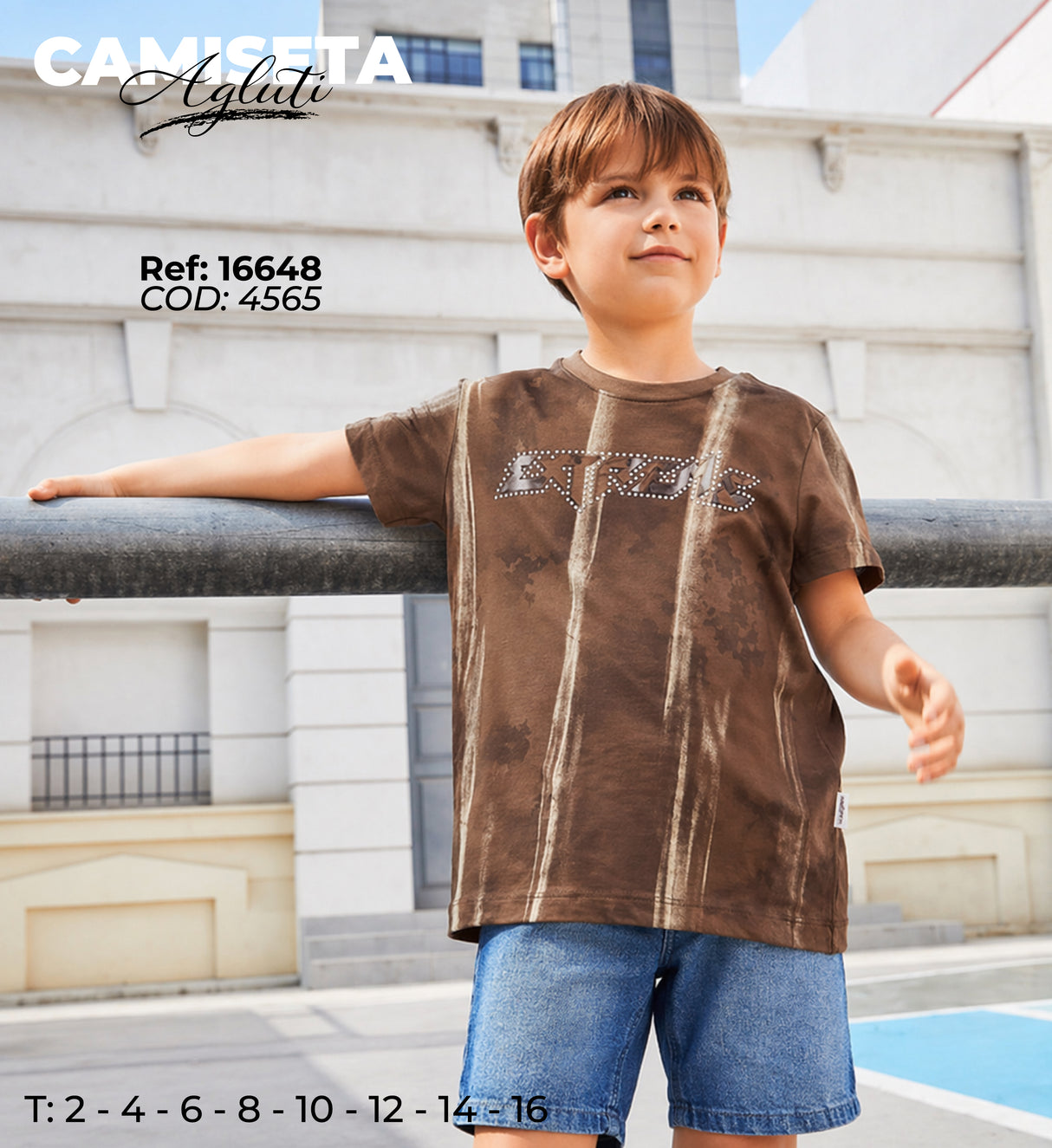 camiseta agluti niño
