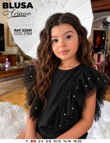 blusa ariana niña