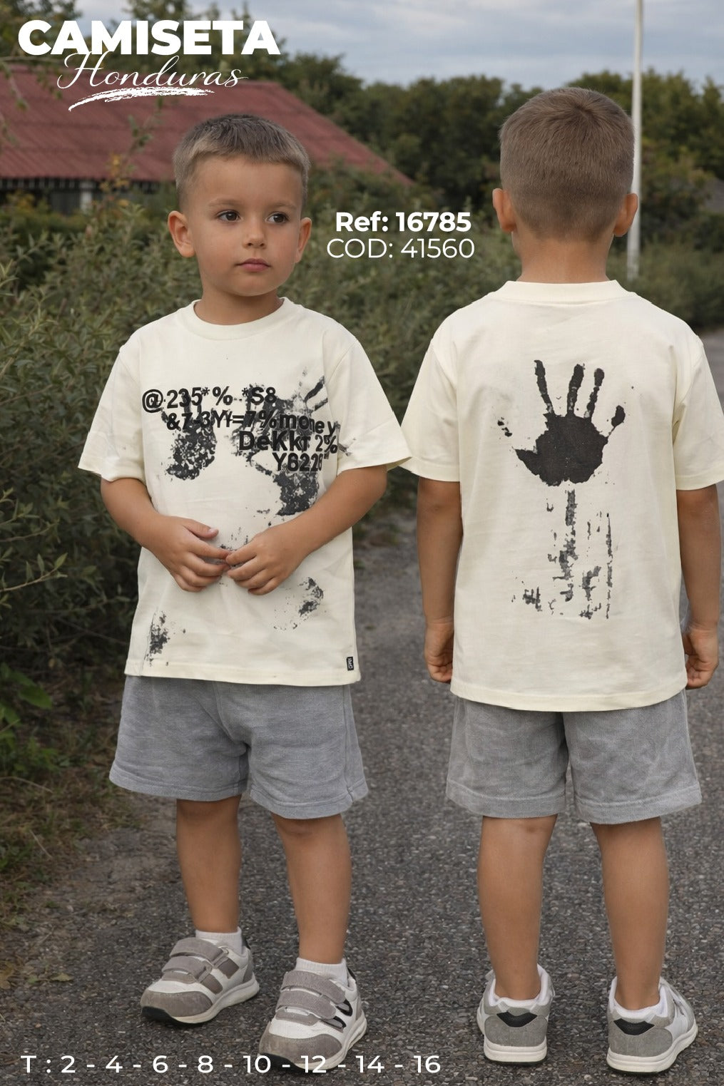 camiseta honduras niño