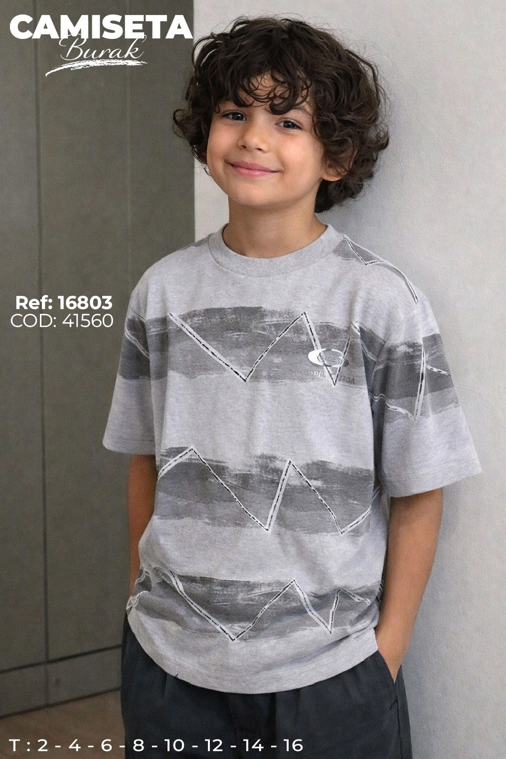 camiseta burak niño