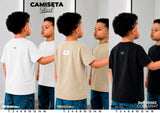 camiseta glicol collage niño