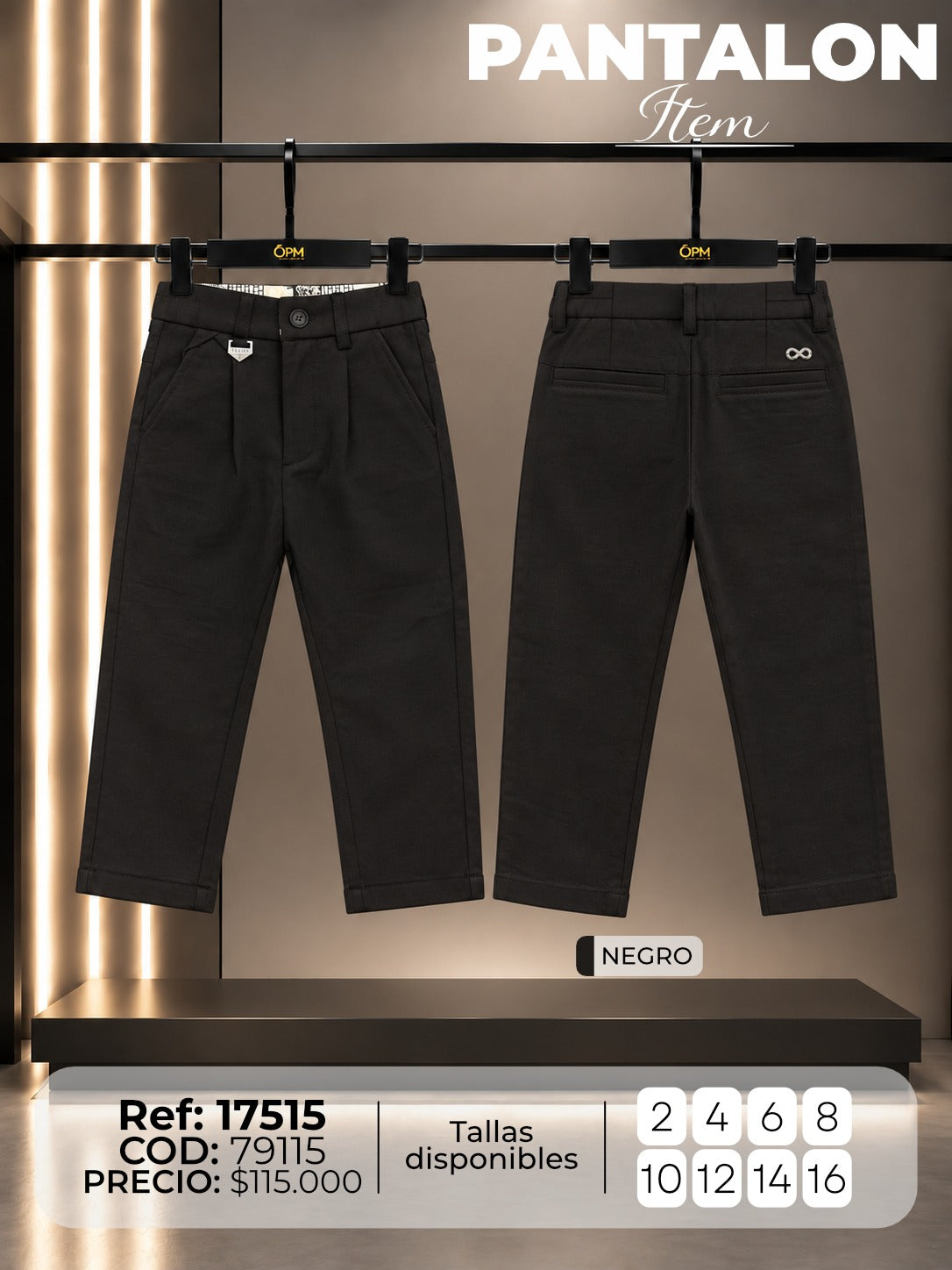 Pantalon item niño
