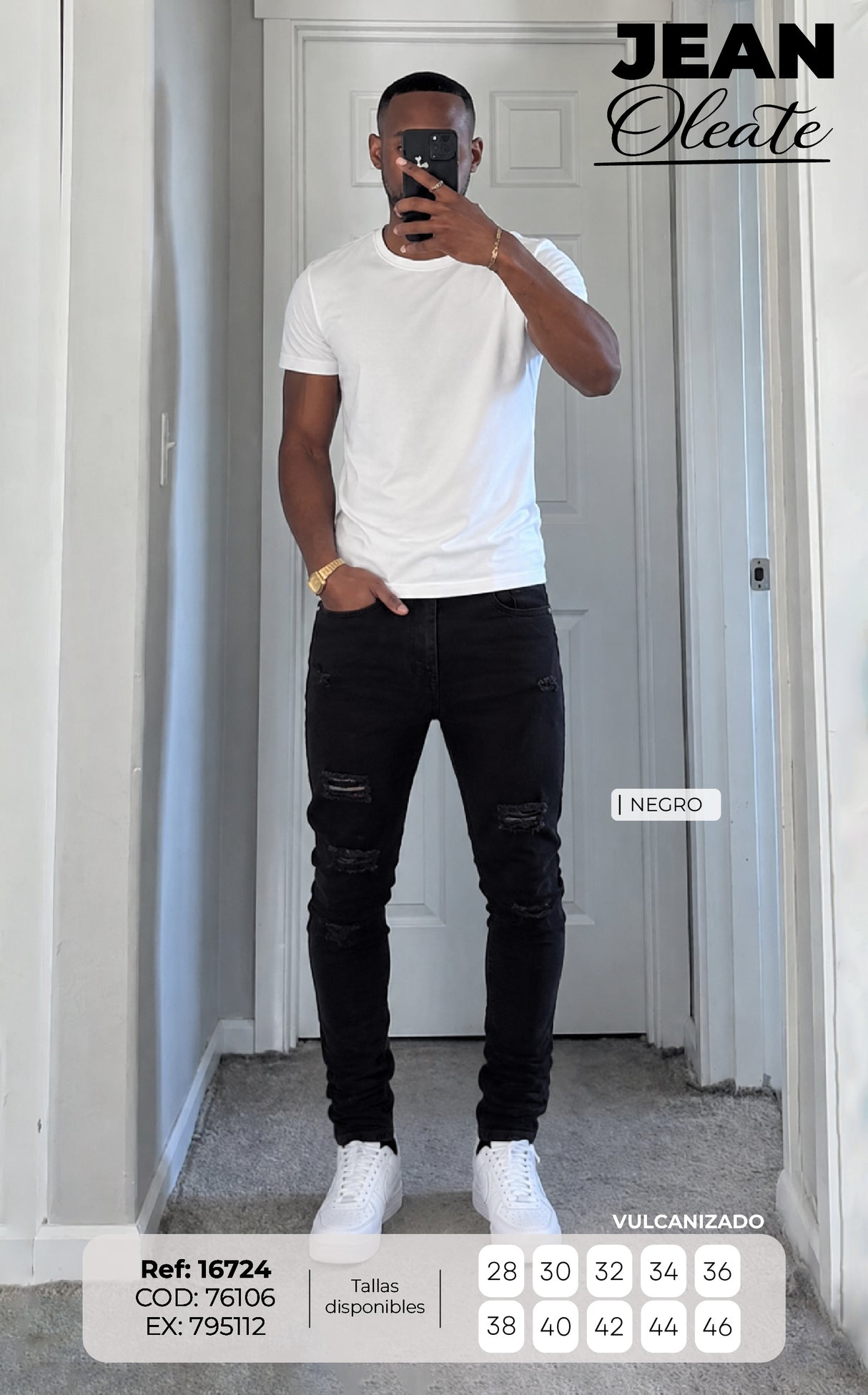 jean slim oleate hombre
