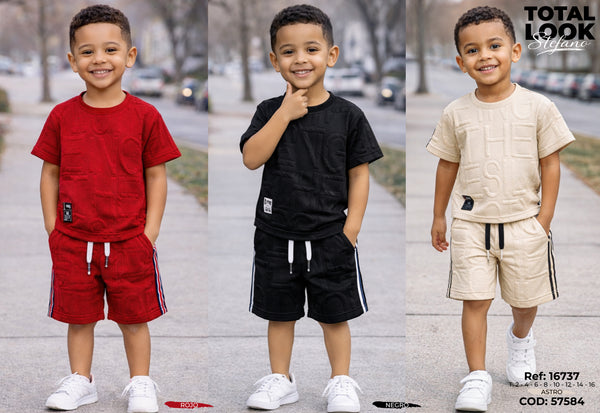 total look stefano collage niño