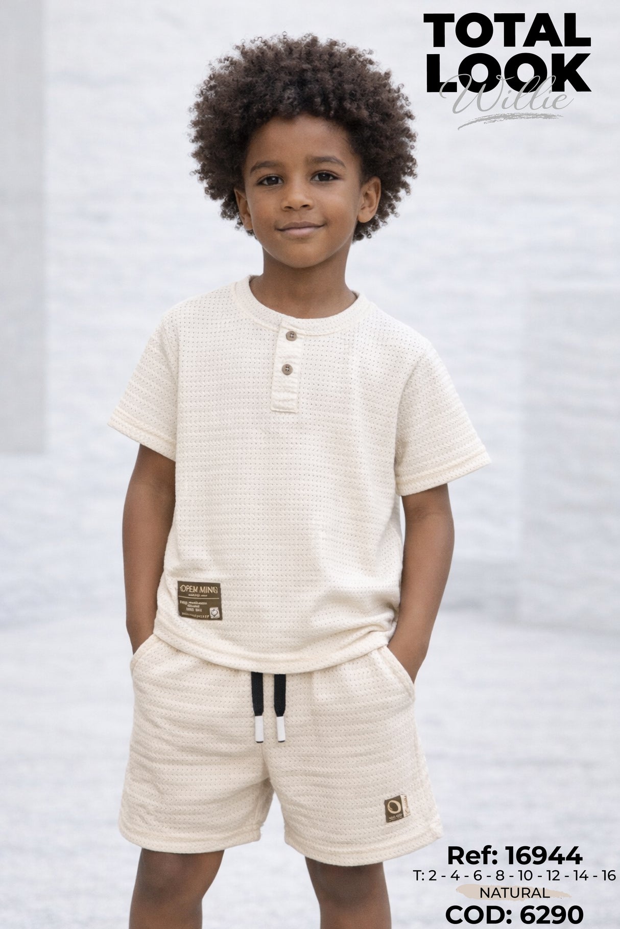 total look willie natural niño