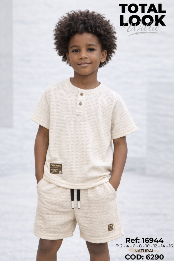 total look willie natural niño