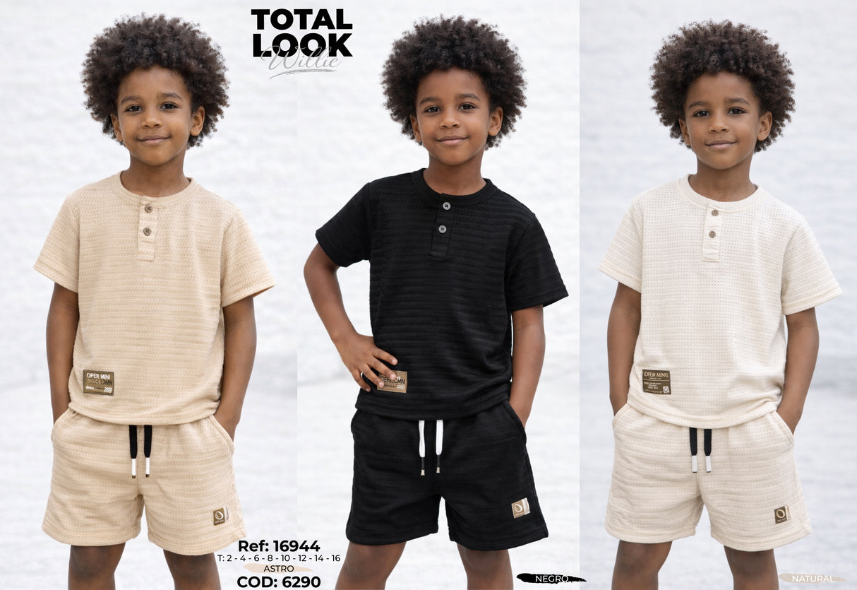 total look willie collage niño