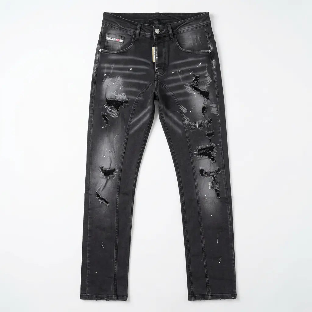 Jean Cut Fleur