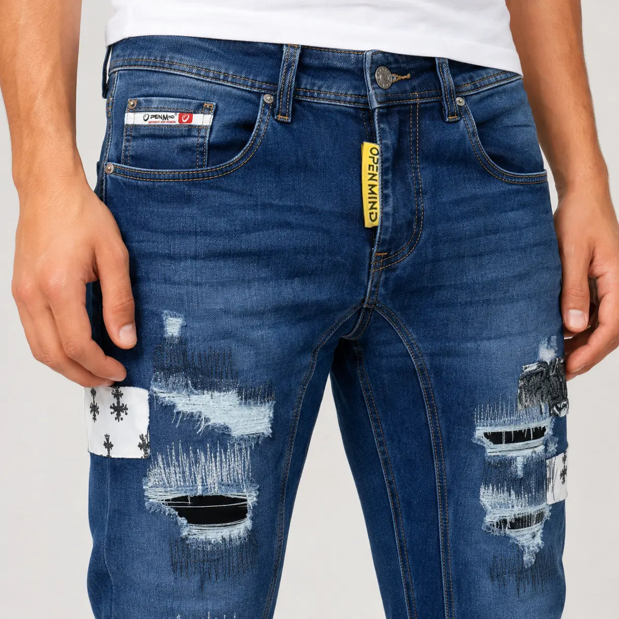 Jean Cut Rond