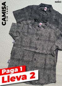 Camisa YING YANG niño