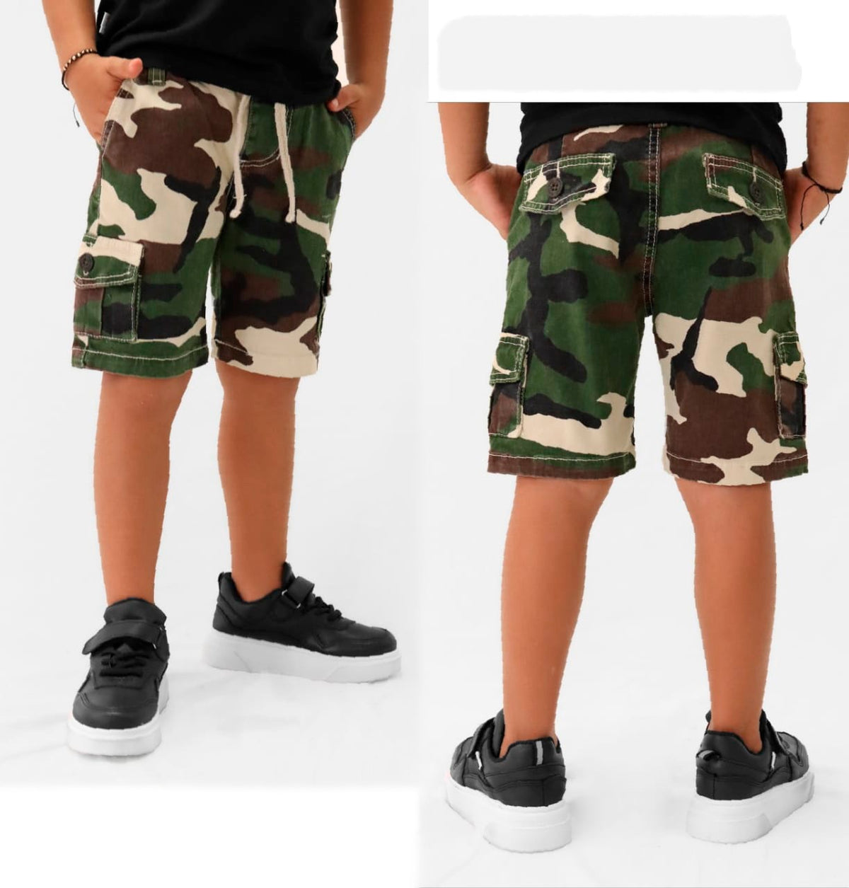 Bermuda cargo militar niño