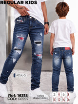 Jean regular Nizza niño