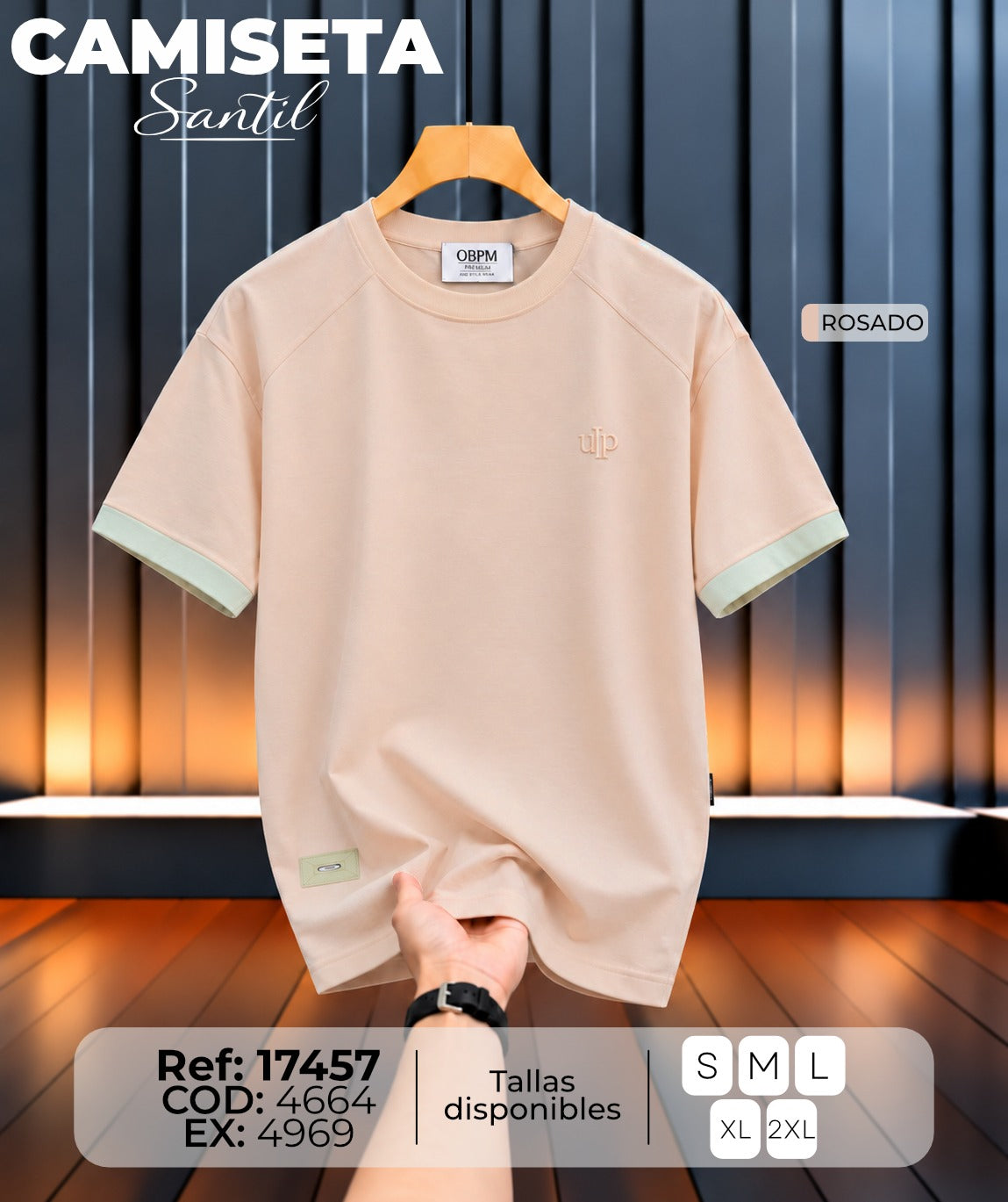 camiseta santil hand