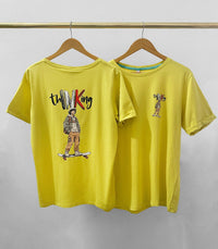 Camiseta estampada hombre