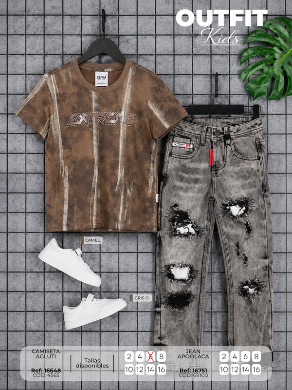 AGLUTI Outfit Niño Album