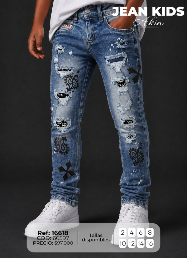 jean regular AKIN niño
