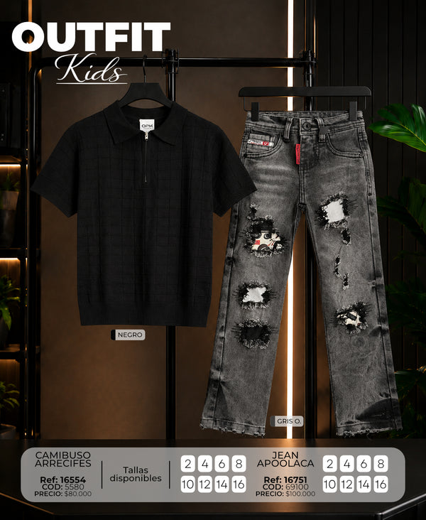 arrecifes apoolaca Outfit Niño Album